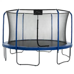 Machrus Skytric 11 Ft. round Trampoline Set with Premium Topring Flex Frame Safe