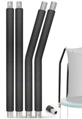 Trampoline Poles Replacement for For Skywalker 4201&4202-2xUpper+2xLower Tubes