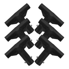 6 Pcs Plastic Trampoline Replacement Cap Connector End Caps Part Parts