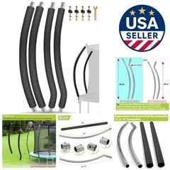 Jumpzylla Trampoline Replacement Pole Set – Rust-Resistant Galvanized Steel