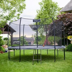 Skywalker Elite Series 12′ Round Trampoline with Basketball Hoop