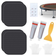 Trampoline Patch Repair Kit 4.1” x 4.1” Square Patches | Repair Trampoline …