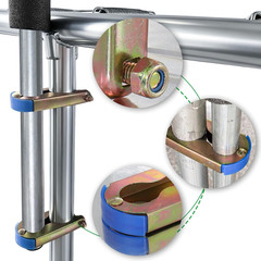 Trampoline Poles Replacement for Trampoline Legs up to 1.5″, Universal Trampolin