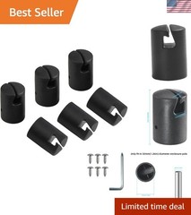 Trampoline Pole Cap Replacement – 6 Pack for 1.26in Size, Easy Installation