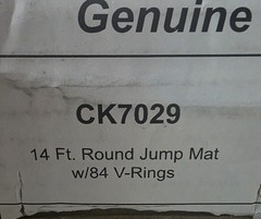 Mat 14ft Skywalker Trampolines CK7029 using 84 5.5in Springs Mat only