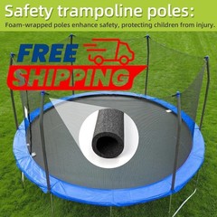 Trampoline Replacement Poles for Lower Enclosure 2 Pack, Straight Tube
