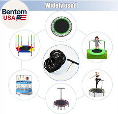 Trampoline Replacement Bungee Cords，20 PCS 6.6In Heavy-Duty Elastic Trampoline R