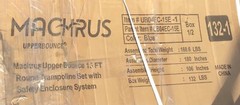 Machrus upper bounce round Trampoline spring pad 15”