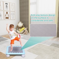 Kids Trampoline 25″Rebound Mini Bouncing Bed For Toddlers Sensory Training Toy