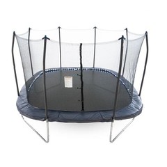 Skywalker 13′ Square Trampoline With Lighted Spring Pad Navy