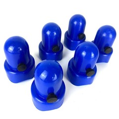 MSSVIGING Large Trampoline Enclosure Pole Caps with Screwin Bolts, Only Fit f…