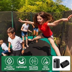 12 Pcs Trampoline Pole Caps, 1.2 Inch Diameter Trampoline Enclosure Pole Caps