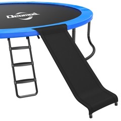 Trampoline Ladder Slide Kit, Universal 3 Steps for 10FT-16FT Trampolines – Easy