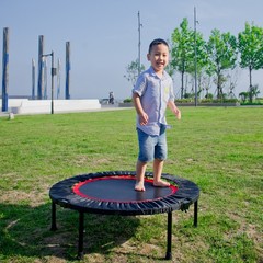 40″ Mini Exercise Trampoline W/Safety Pad Indoor Fitness Rebounder Adult/Kid