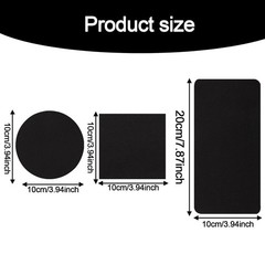 6pcs Self-Adhesive Trampoline Patch Repair Kit Mat Hole Patch Kit 3 Shapes