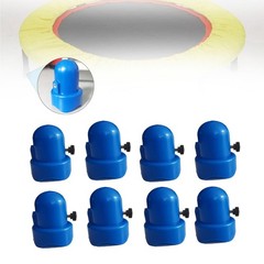 8x Trampoline Pole Caps Sturdy Easy to Install Top