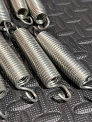Lot of 12 Trampoline Springs 5.5 inch Heavy Duty Steel Replacement part preowned