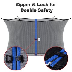 Replacement Trampoline Mat Fit 12ft 14ft 15ft Frame 72 88 96 Rings w/Spring Tool