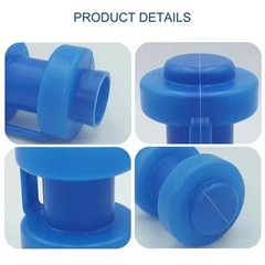 8Pcs Large Trampoline Enclosure Pole Caps Trampoline Caps Plastic Replacements