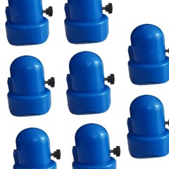 8x Trampoline Pole Caps Sturdy Easy to Install Top