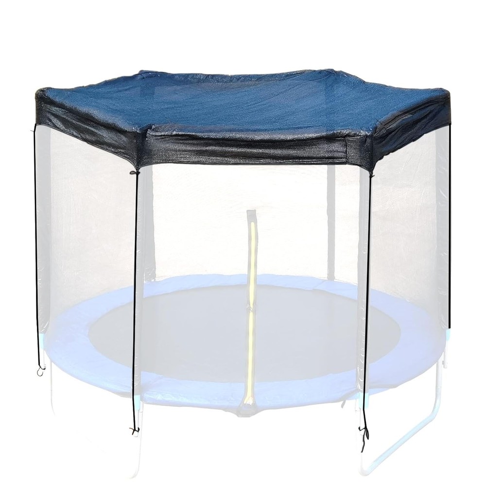 Trampoline Shade Cover Sun Roof for 8ft 10ft 12ft 14ft Round Straight Pole