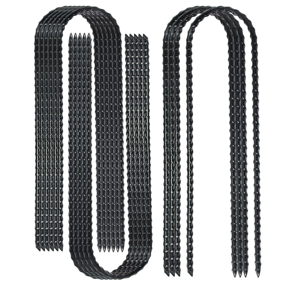 Heavy Duty U Shaped Rebar Ground Stakes Trampoline Anchors 10 Inch 24 PCS