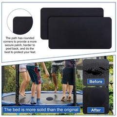 6pcs Trampoline Patch Repair Kit, 3 Styles Patches SelfAdhesive Trampoline Pa…