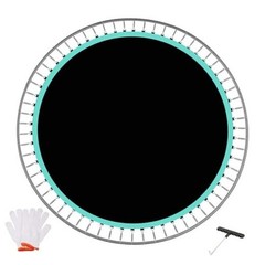 Trampoline Replacement Mat – Fit 14 Ft 14FT-72V-Rings-5.3-5.7″Spring-150.8″Diam