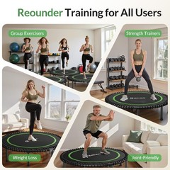 Portable 48 Inch Fitness Trampoline High Quality Bungee for Joint Protection