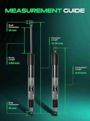 Set of 2 Tailgate Trunk Lid Lift Supports Struts – Gas Rear Tailgate