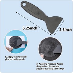 Trampoline Repair Kit 4 Inch Circle Patch Mat Hole Tear Fix 76 characters