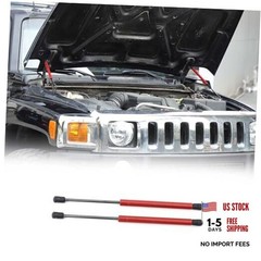 Front Hood Lift Supports Gas Springs Shocks Struts for 2006-2010 Hummer Red