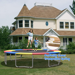 Giantex Trampoline Pad, 8Ft 10Ft 12Ft 14Ft 15Ft 16Ft Trampoline Replacement Safe