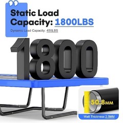 NEW 1800LBS Weight Capacity Rectangle Trampoline 10X17Ft 9X15FT 8X14FT Outdoor