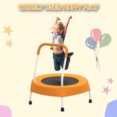 28inch Toddler Trampoline for Kids 1 Year Plus with Handle, Baby Gifts