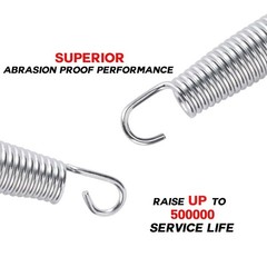 20 Pack 5.5 Inch Heavy Duty Trampoline Springs Replacement with T Hook