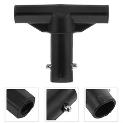 T-Shaped Trampoline Pole Cap: Plastic T-Connector for Connection High