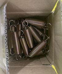 Lot of 24 Trampoline Springs 5 in Heavy Duty Galvanized Steel Replacement Part