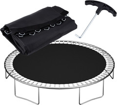 Trampoline Replacement Mat Fits 12Ft 14Ft 15Ft round Trampoline Frame with V-Hoo