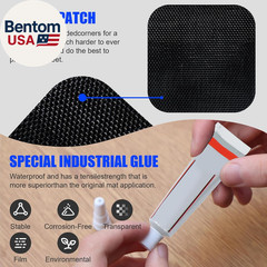 Trampoline Patch Repair Kit 3 Sizes Patches | Repair Trampoline Mat Tear or Hole