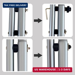 12 PCS Long Trampoline Screws and Bolts, Trampoline Bolts and Nuts, Trampoline E