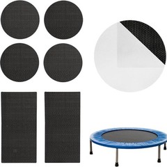 6 Pieces Trampoline Patches Set Repair Tears and Damages Weather Resistant