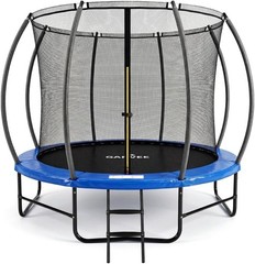 10/12/14 FT Outdoor Trampoline 600LBS/1760LBS W/ Net and Ladder Trampoline