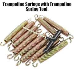 Heavy Duty Trampoline Springs Replacement Kit 5.5/6/7 inch– High 32Pcs 6”