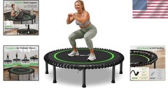 Portable 48 Inch Fitness Trampoline High Quality Bungee for Joint Protection