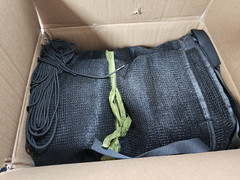 12 FT Trampoline Replacement Safety Enclosure Net Only for 6 Straight Poles