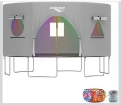 Tent For Trampoline Sun Protection Trampoline Sunshade Cover Foldable