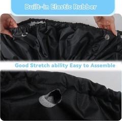 Multi-layered 36-Inch Trampoline Spring Cover – Safeguard Your Family’s Fun