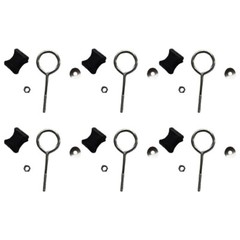 6PCS Practical Professional Trampoline Parts Portable Trampoline Net Screws