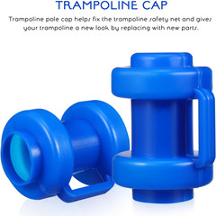 Replacement Trampoline Parts 16pcs Trampoline End Caps Trampoline Poles Replacem